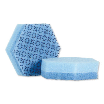 Scotch-Brite™ PROFESSIONAL Low Scratch Scour Sponge 3000hex, 4.45 X 3.85, Blue, 16-carton freeshipping - TVN Wholesale